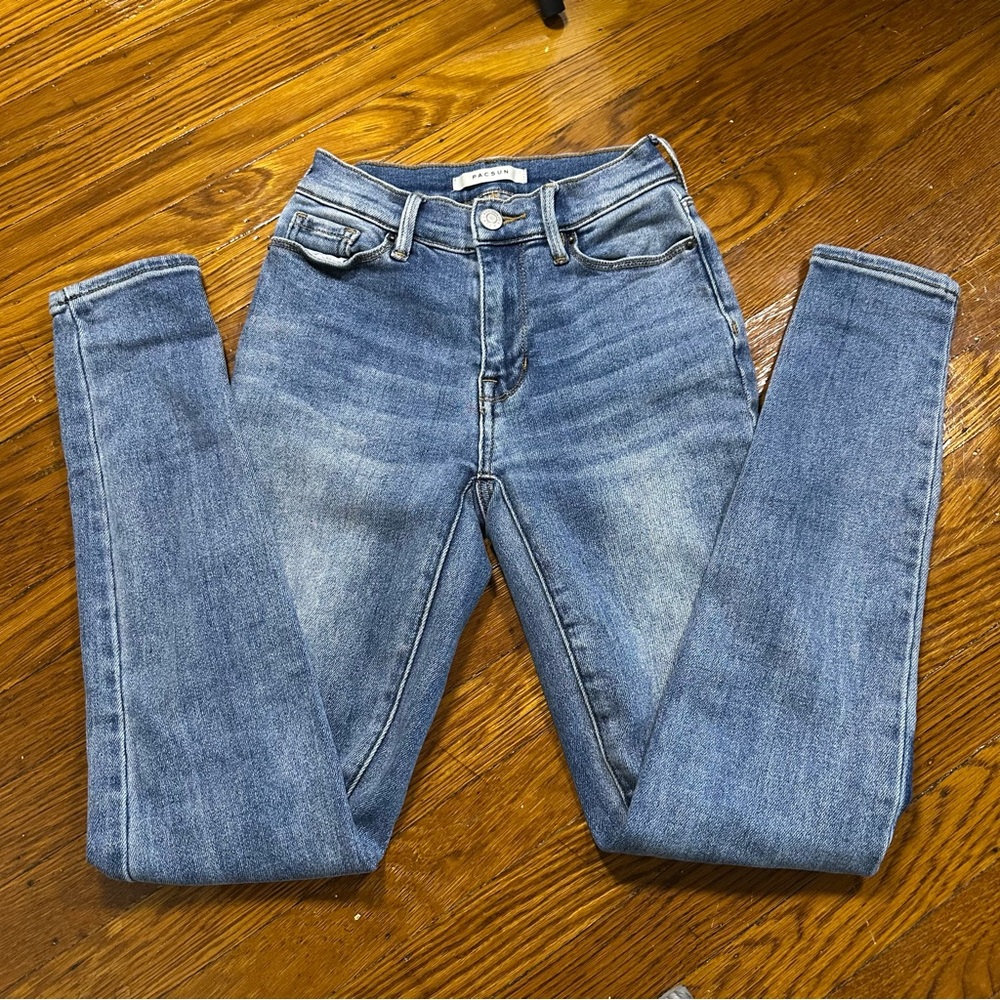 PacSun Blue Women's Jean Jeggings